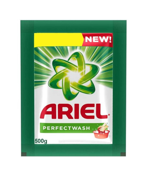 Ariel Perfect Wash Detergent Powder, 500g